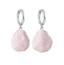 Brinco de Argola Calcita Mangano