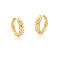 Brinco de Argola em Ouro 18k