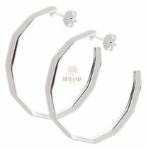 Brinco de Argola Grande Folheado - Escolha o Modelo