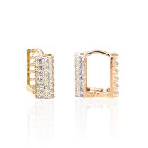 Brinco de Argola Luxo Elegante Sofisticado Antialérgico