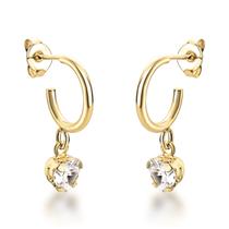 Brinco de Argola Tarraxa Banhado a Ouro 18k Antialérgico Brinco de Argola Tarraxa Banhado a Ouro 18k Antialérgico