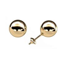 Brinco de Bola 7mm Ouro 18K Mod 042 Brinco de Bola 7mm Ouro 18K Mod 042