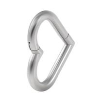 Brinco de Cartilagem 16G - Anel Clicker de Aço Cirúrgico para Daith, Rook, Tragus e Helix (8/10mm)