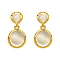 Brinco de Noiva Madrinha Dourado Luxuoso Elegante Festa