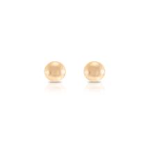 Brinco De Ouro 18K 750 Bola 3mm Infantil Segundo Furo Brinco De Ouro 18K 750 Bola 3mm Infantil Segundo Furo