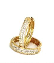Brinco de ouro 18k Argola 1,8Cm