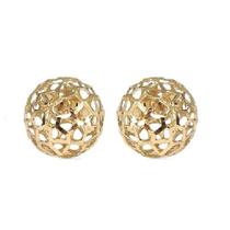 Brinco de ouro 18k bola Brinco de ouro 18k bola