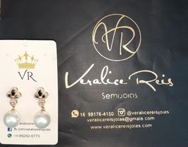 Brinco de pérola shell