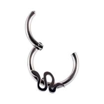 Brinco De Piercing De Nariz Em Aço Cirúrgico Com Design De Aranha, Morcego, Cobra E Estrela Para