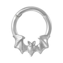 Brinco De Piercing De Nariz Em Aço Cirúrgico Com Design De Aranha, Morcego, Cobra E Estrela Para