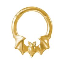 Brinco De Piercing De Nariz Em Aço Cirúrgico Com Design De Aranha, Morcego, Cobra E Estrela Para