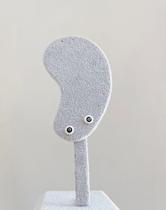 Brinco de prata 925 olho grego médio