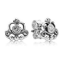 Brinco de Prata Coroa Princesa