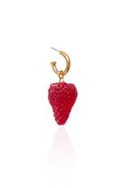Brinco de Resina Fruta Morango Brinco de Resina Fruta Morango