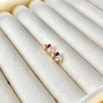 Brinco Delicado de Coração Zircônia Folheado a Ouro 18k Flöra