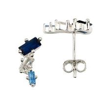 Brinco Delicado minimalista Prata 925