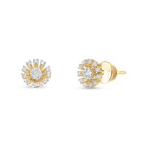 Brinco Diamantes Full Cut em Ouro 18K - AU13782 Brinco Diamantes Full Cut em Ouro 18K - AU13782