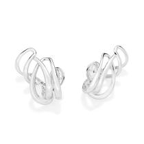 Brinco Ear Cuff Abstrato Prata 925 Rommanel 820318 Cor:Prata Brinco Ear Cuff Abstrato Prata 925 Rommanel 820318 Cor:Prata