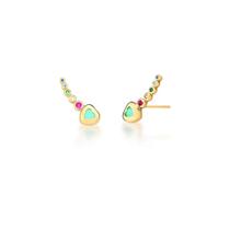 Brinco Ear Cuff Coração Antialérgico - 2.2cm Brinco Ear Cuff Coração Antialérgico - 2.2cm