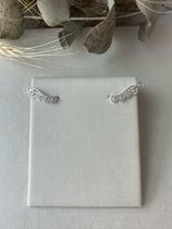 Brinco Ear Cuff Corações com Zircônia