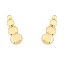 Brinco Ear Cuff de Bolinhas Brinco Ear Cuff de Bolinhas