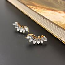 Brinco Ear Cuff Folhas Navete - B256