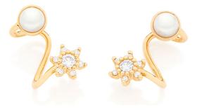 Brinco Ear Cuff Formado Por Fio Ondulado T 526020