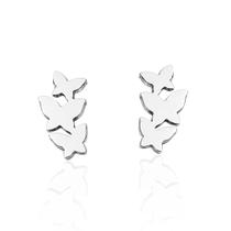 Brinco Ear Cuff Mini Borboleta Aço Inoxidável Antialérgico Brinco Ear Cuff Mini Borboleta Aço Inoxidável Antialérgico
