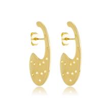 Brinco Ear Hook Chapado Alta Fusão