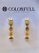 Brinco Ear Hook Colors - Semijoia