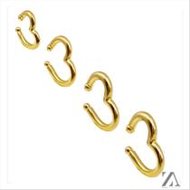 Brinco Ear Hook Coração