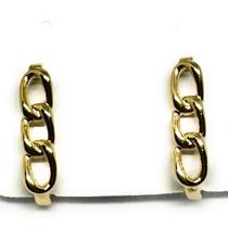 Brinco Ear Hook Corrente - Banho Ouro18K ou Platina Brinco Ear Hook Corrente - Banho Ouro18K ou Platina