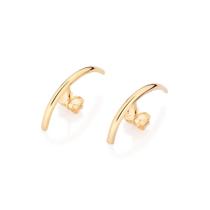 Brinco Ear Hook Liso - Rommanel 527157 Brinco Ear Hook Liso - Rommanel 527157