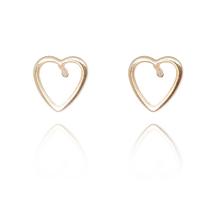 Brinco Ear Jacket Corações By Kumbayá Joias