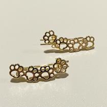 Brinco Earcuff de Patinhas Folheado