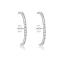Brinco EarHook com zircônia