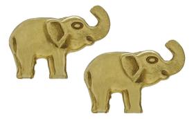 Brinco Elefante Ouro 18k Amuleto Sorte Presente Natal Esposa Brinco Elefante Ouro 18k Amuleto Sorte Presente Natal Esposa