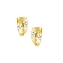 Brinco em Ouro 18K com Diamantes - AU2304