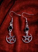 Brinco Esoterico Cigano Estrela de Cinco Pontas - Proteção e Equilíbrio
