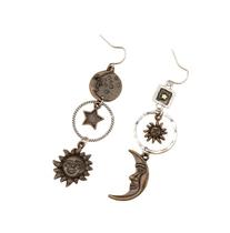 Brinco Esotérico Cigano Lua Estrela Sol Harmonia e Conexão com o Universo