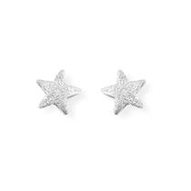 Brinco estrela de ouro 18k