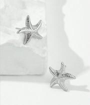 Brinco Estrela do Mar Folheado Ouro Dourado Antialérgico Conjunto Par de Brincos Feminino Adulto e Infantil Moda Verão