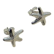 Brinco Estrela-do-Mar Pequeno em Prata 925