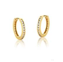 Brinco Feminino Argola em Ouro 18k Grande