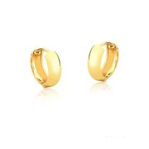 Brinco Feminino Argola em Ouro 18k Grande