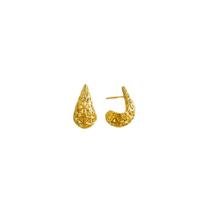 Brinco Feminino Argola Trama Banhado a Ouro 18k com Pedra Zircônia Semijoia Brinco Feminino Argola Trama Banhado a Ouro 18k com Pedra Zircônia Semijoia