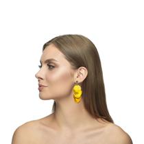 Brinco Feminino Cascata De Paetês Coloridos Carnaval - Lika Bijuterias