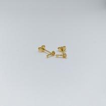 Brinco Feminino Forma De Chave Folheado Ouro