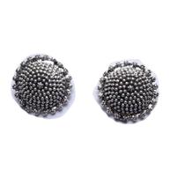 Brinco Feminino Indiano Mandala Prateado Brinco Feminino Indiano Mandala Prateado