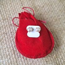 Brinco Feminino Perola 6mm Kit 3 Pares Folheado Ouro BR523